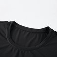 thumbnail image 4 of LNWUY Men's Plus Size Short Sleeve UPF 50+ T-Shirt Quick Dry Rash Guard Athletic Running Swim Top Tee Performance Water Shirts Black L, 4 of 6