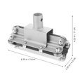 thumbnail image 2 of MesaSe Greenhouse Moving Vehicle Grow Tent Ventilation System Silver, 2 of 8