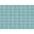 thumbnail image 1 of Ahgly Company Machine Washable Indoor Rectangle Transitional Deep-Sea Green Area Rugs, 5' x 7', 1 of 7