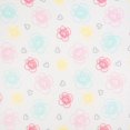 thumbnail image 3 of Gerber Organic Fitted Crib Sheet, Flowers and Hearts, 3 of 3