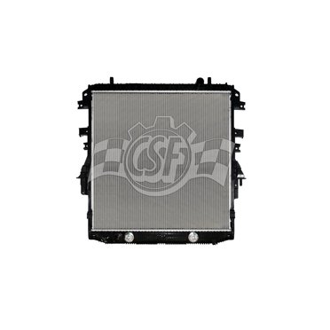 CSF Radiateur 3907 Rangée à un Cœur; Débit Réduit; Noyau en Aluminium avec Réservoirs en Plastique; avec Refroidisseur de Transmission; Sans Capuchon de Radiateur