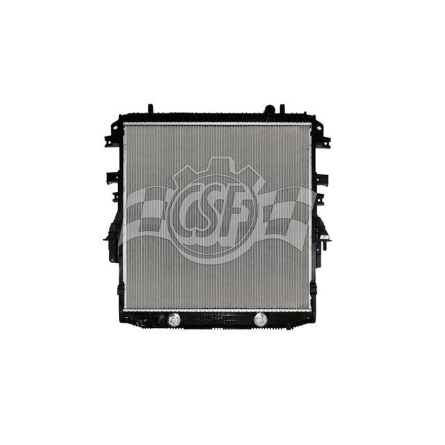 CSF Radiateur 3907 Rangée à un Cœur; Débit Réduit; Noyau en Aluminium avec Réservoirs en Plastique; avec Refroidisseur de Transmission; Sans Capuchon de Radiateur