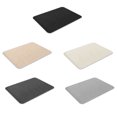 thumbnail image 4 of Tapis de Chaise Anti-Rayures Antidérapant, Coussin de Chaise Pivotante Réutilisable Antidérapant, Tapis de Sol en Polyester pour Maison et Bureau, Gris Pâle, 4 of 6