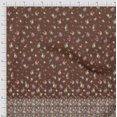 thumbnail image 3 of Soimoi Tissu Poly Georgette Imprimé Insectes & Anémone 1 Yard 52 Pouces de Large, 3 of 5