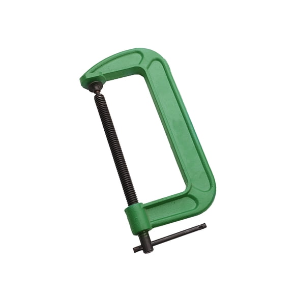 Yeacher 5-inch G Clamp C-Clamp Heavy Duty Cast Steel Fixation Clamp Jaw Opening Fixed Clamp T-Bar Handle for Woodworking Carpentry DIY