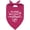 Deep Pink, variant on My Humans are Getting Married Dog Bandana, Purple Dog Bandana, Dog Wedding Bandana, Dog Scarf Accessories, Dog Bandana for Dogs, Dog Engagement Bandana, Gift for Dog Lover (E45)