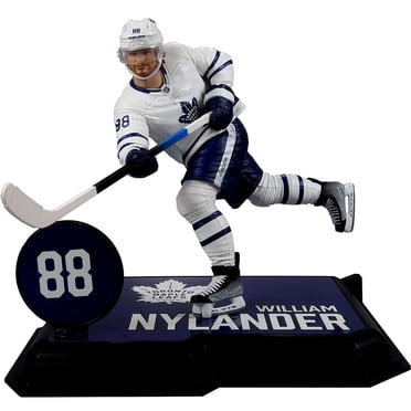 McFarlane LNH Sports Picks Hockey William Nylander Figurine Articulée (Jersey Blanc, Édition Platine Version Chase)