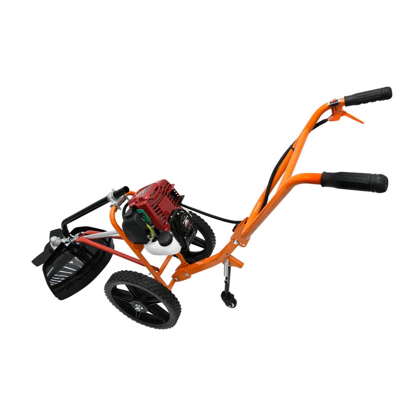 Multi-purpose Hand-push Type Portable Weeding Machine Lawn Mower Soil Loosening Machine With Four-stroke GX35 140 Engine 1900W