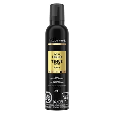 TRESemmé Mousse Tenue Extra Définissant + 24 H Anti-Frisottis, 298 g
