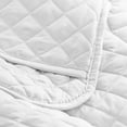 thumbnail image 3 of Bare Home Ensemble de Courtepointe - 3 Pcs - Couvre-Lit Matelassé à Losanges - Très Grand, Blanc, 3 of 4