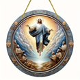 thumbnail image 4 of Wall Hanging Decor, Acrylic Color Porch Hanging Tag with Chain for Window Decoration and Wall Accent, 4 of 5