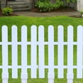 thumbnail image 4 of RXIRUCGD Clôture en Plastique PVC Jardinage Haie Blanche Clôture Décorative Patio Jardin, 4 of 7
