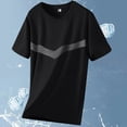 thumbnail image 1 of Men's Summer Breathable Ice Filament Sun Protection Clothing Outdoor Round Collar Short Sleeve, 1 of 7
