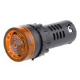 thumbnail image 2 of S SERENABLE LED Flash Alarm Indicator Lamp with Buzzer AD16-22SM Yellow 24V, 2 of 9