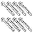 thumbnail image 4 of Shisuyan Expansion Nut Jack Fixing Nuts Galvanized Steel 30Pcs 6.30X1.70X1.70Cm, 4 of 9