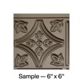 thumbnail image 1 of Fasade Traditional Style 1 Vinyl Backsplash Panel Argent Bronze 6X6 Inch Sample, 1 of 4