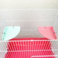 thumbnail image 2 of Plateforme d'Angle pour Hamster en Forme d'Éventail Bricolage Support pour Oiseaux Plateforme Cage pour Hamster Plateforme, 2 of 10