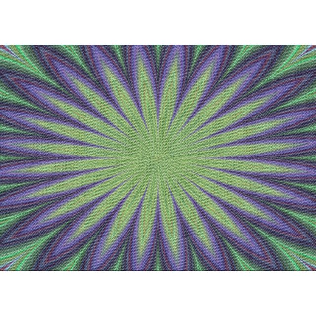 Ahgly Company Tapis Rectangulaire Lavable en Machine Intérieur Vert Transitionnel, 5 Pieds x 7 Pieds