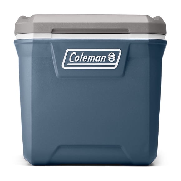 Glacière de camping sur roulettes Coleman série classique, 56,78 L, bleu bord de lac