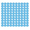 thumbnail image 1 of 100PCS 8mm Pigeons Leg Rings Easy Identify Reusable Lightweight Durable Poultry Supplies, 1 of 8