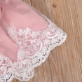 thumbnail image 5 of 2 Pcs Robe pour Nouveau-Née Fille en Dentelle, Robe Tutu de Princesse, Robe de Fête d'Anniversaire et de Vacances + Bandeau, Ensembles 0-24 m, 5 of 5