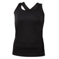 thumbnail image 2 of Blank Activewear Pack of 2 Women's Tank top, Racer Back, Quick Dry Performance birdseye fabric, 2 of 3