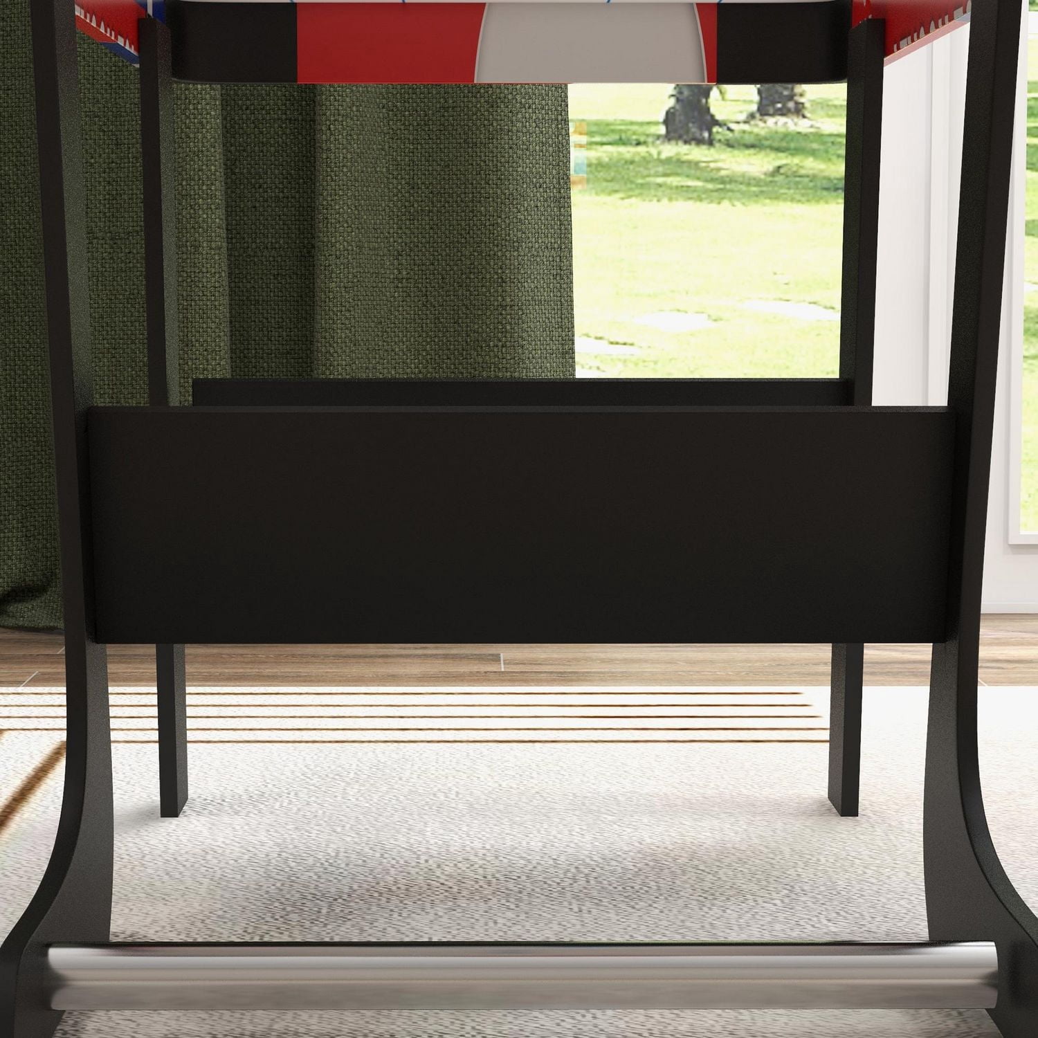 Soozier 40" Air Hockey Table with 2 Pucks, 2 Pushers, Folding Arcade Table