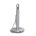 thumbnail image 3 of Simplehuman Porte-Essuie-Tout sur Pied avec Pompe de Pulvérisation, Acier Inoxydable Brossé, 3 of 7