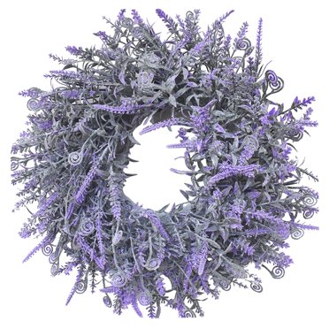PVCS Simulation Leaf Wreath Ring Garland Small Thorn for Door Decoration
