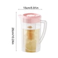 thumbnail image 4 of Feltree 2L Plastic Pitcher with Lid for Iced Tea, Lemonade and Infused Water - Heat Resistant, Dishwasher Safe, Bpa-Free - Ideal for Kitchen, Home, Party, Bar, Wedding, 4 of 8