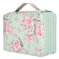 thumbnail image 1 of Zipper Pencil Case,Pencil Case Rose Printed Pen Holder Pocket Slots Pencil Case Custom Engineered, 1 of 14