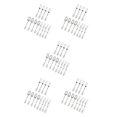 thumbnail image 3 of maskred Eco-Friendly Durable Plastic Forks Spoons and for Party Decor Silverware Silver 18.5cm 5Set, 3 of 6