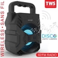 thumbnail image 2 of Escape - Bluetooth Wireless Speaker, With FM Radio and Backlight, Black, 2 of 3