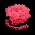 thumbnail image 3 of Various Colors Lace , Tulle Lace Ribbon, Stretch Lace Fabric by The Yard for Light Red, 3 of 8