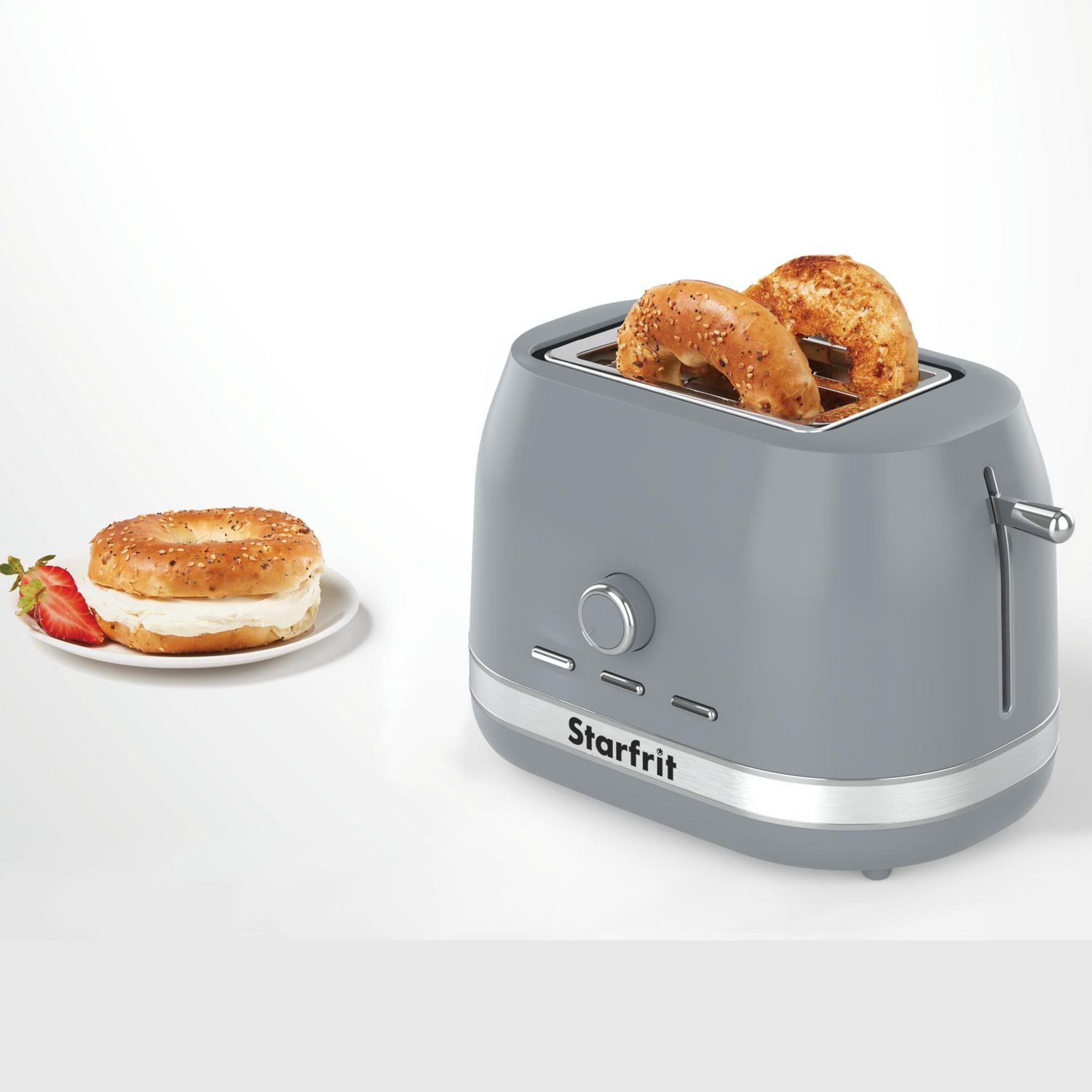 Starfrit 2-Slice toaster - Grey
