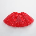 thumbnail image 2 of MIASHUI Robe Tutu pour Filles Princesse Tutu Jupes Tulle Ballet Jupes Bandeau Ensemble, Rouge, 5-8 Ans, 2 of 4