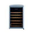 thumbnail image 4 of 30 Bottle Freestanding Retro Wine Cooler in Wine Red, 4 of 9