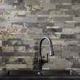 thumbnail image 2 of Aspect Peel and Stick Stone Overlay Kitchen Backsplash - Medley Slate (Approx. 15 sq ft Kit), 2 of 2