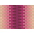 thumbnail image 1 of Ahgly Company Machine Washable Indoor Rectangle Transitional Raspberry Red Area Rugs, 2' x 3', 1 of 7