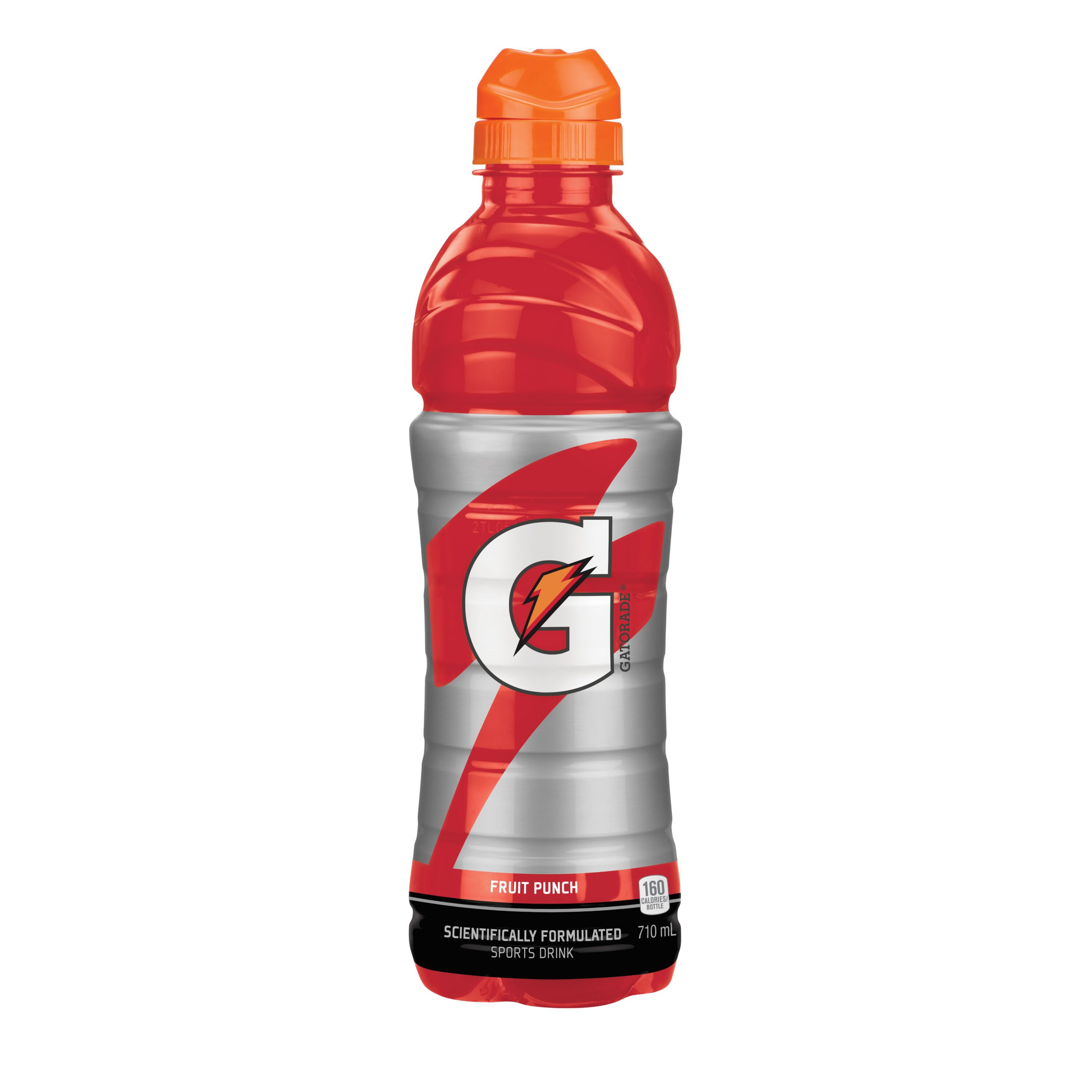 Boisson énergétique Gatorade Fruit Punch 710 mL, Bouteille