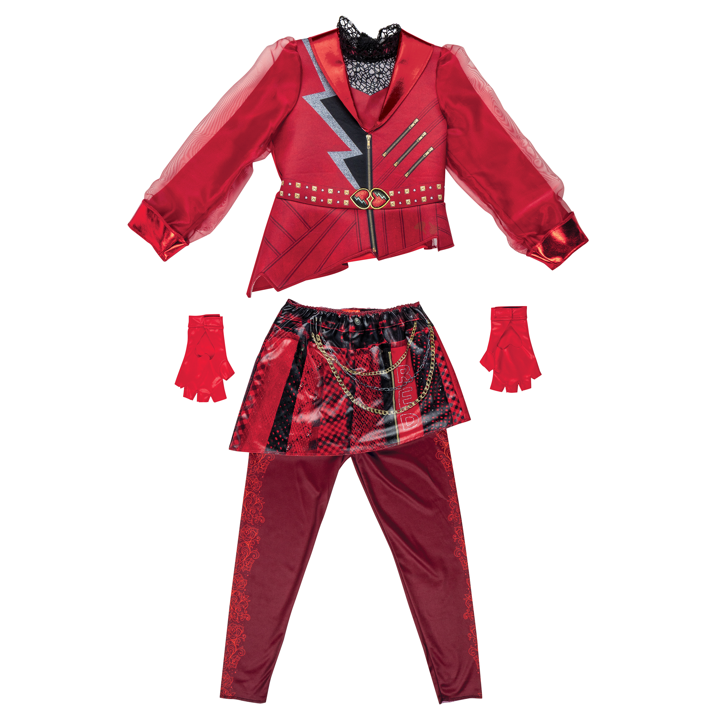 Costume Deluxe « Rouge » de Descendants 5 de l’enfant fille