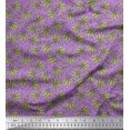thumbnail image 1 of Soimoi Rayon Fabric Chestnut Leaves Decor Fabric Printed Yard 56 Inch Wide, 1 of 3