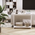 thumbnail image 4 of HOMCOM Table Console en Bois Tiroir de Rangement Étagère Présentoir d'Entrée, 4 of 8