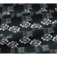 thumbnail image 5 of oneOone Viscose Jersey Fabric Geometric Kasuri Fabric Prints By Yard 60 Inch Wide, 5 of 5