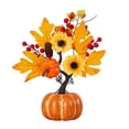 thumbnail image 1 of Modern Home Decor, Halloween Simulation Pumpkin Tree Decoration Autumns Thanksgiving Halloween Home Decorations Dining Table Living Room Flower Ornaments, 1 of 9