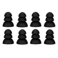 thumbnail image 2 of Tips 8pcs  Ear Tips 3 Layer Soft Silicone Replacement BTE ITE Pocket  Earplug Domes, 2 of 7