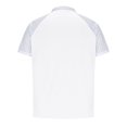 thumbnail image 4 of EGNMCR T-Shirts pour Homme Hommes Décontracté Uni Col Rabattu Chandail Patchwork Fermeture Éclair Manches Courtes Blouse Cadeaux pour Hommes, 4 of 7