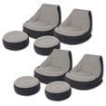 thumbnail image 1 of Intex Fauteuil Lounge Gonflable Ultra avec Porte-Gobelet et Pouf, Ensemble (Lot de 4), 1 of 7