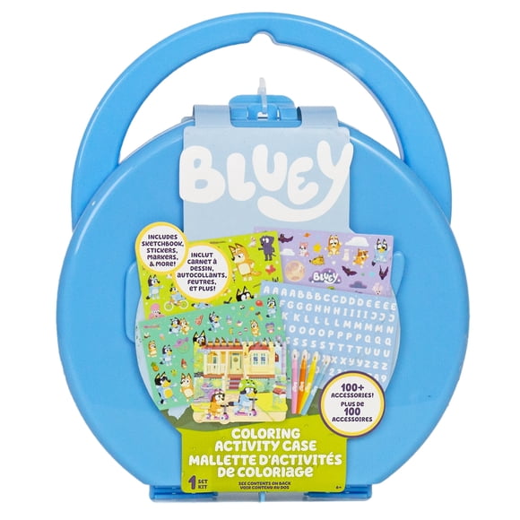 Bluey Coloring Activity Case