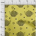 thumbnail image 2 of oneOone Rayon Lime Green Fabric Tea Kettle Sewing Craft Projects Fabric Prints By Yard 56 Inch Wide, 2 of 4
